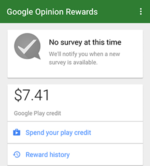 More Tapas Coin Earnings: Google Opinion Rewards - Art | Comics - Tapas Forum