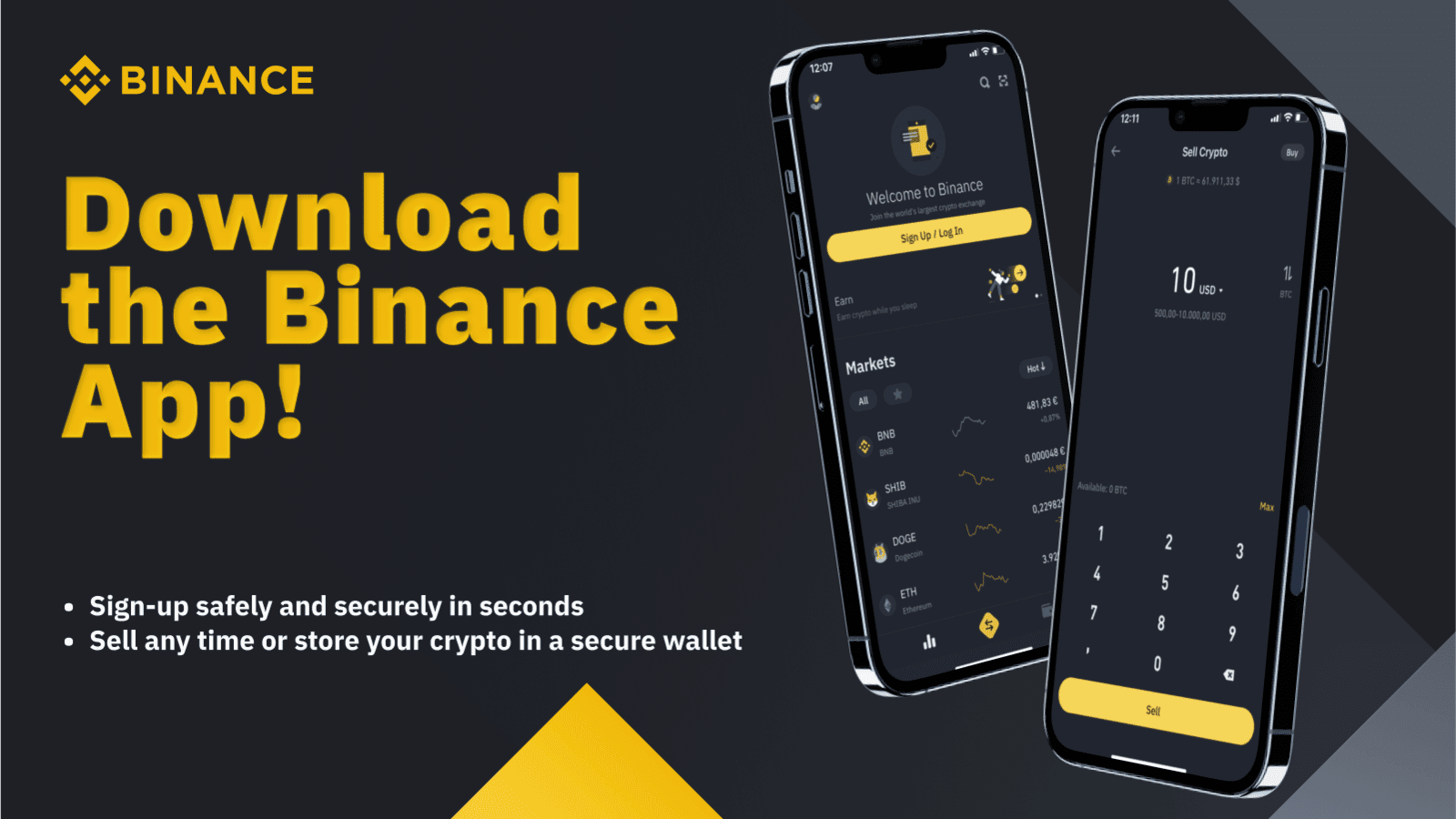 ‎Binance: Buy Bitcoin & Crypto on the App Store