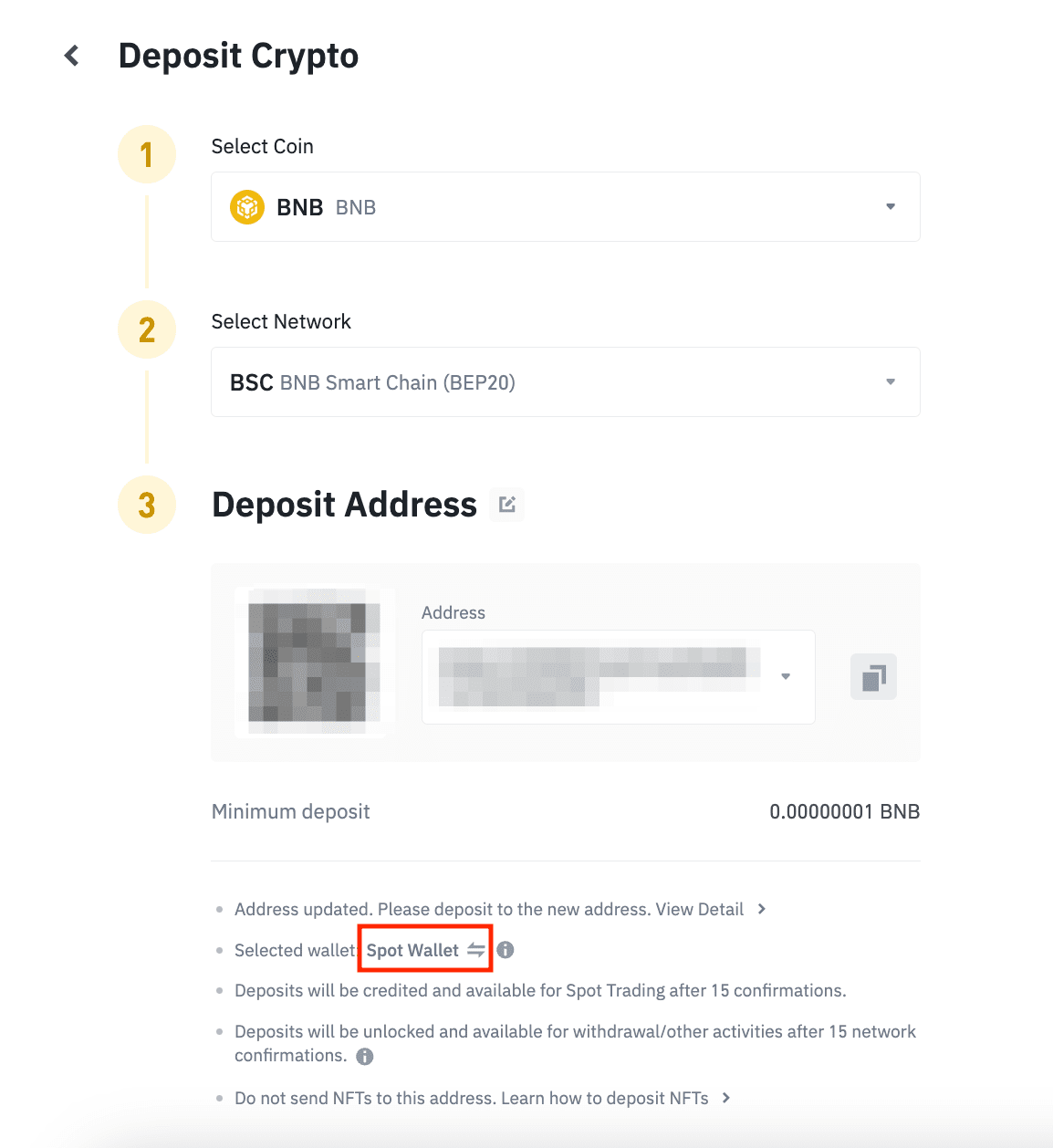 Binance Debuts New Feature To Allow Users Create Multiple Deposit Addresses | coinlog.fun