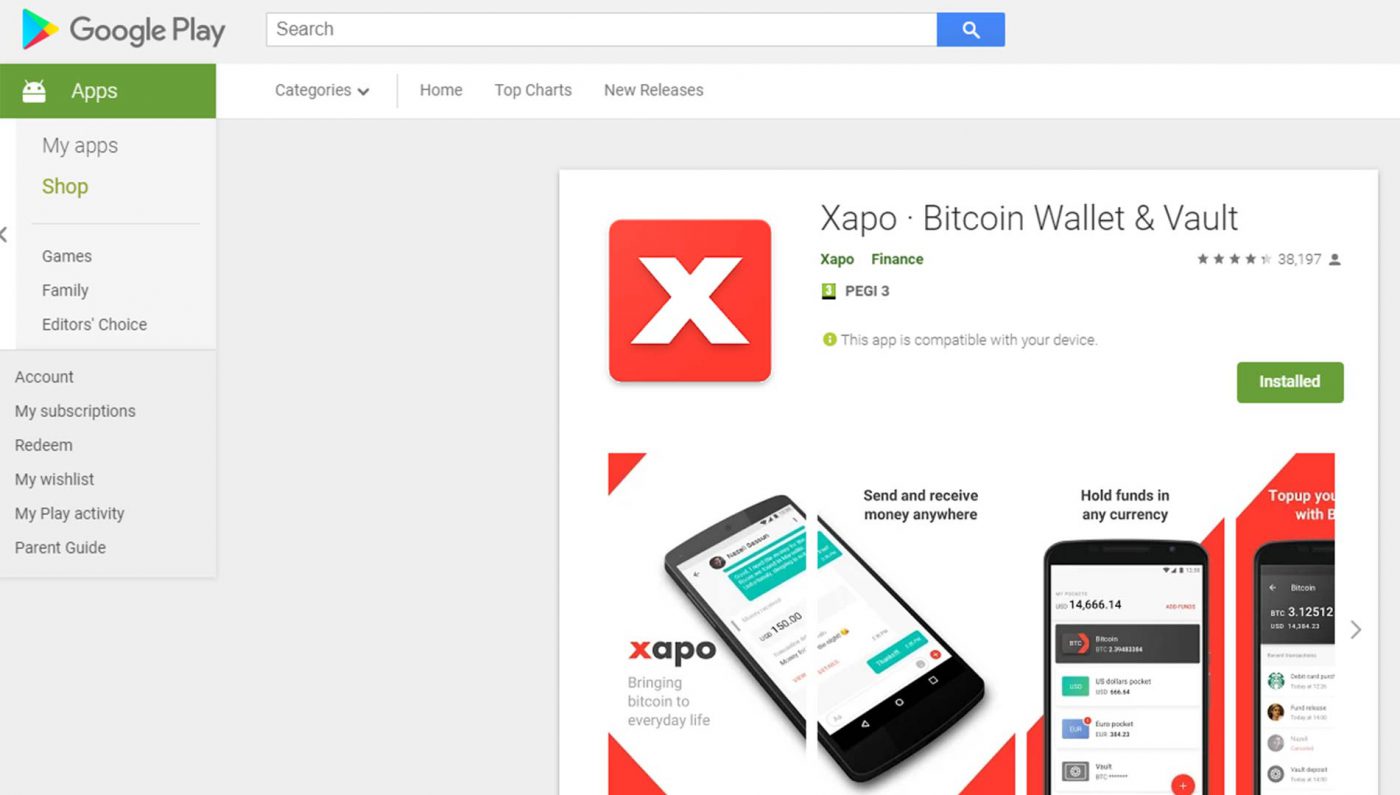 Xapo APK v Free Download - APK4Fun