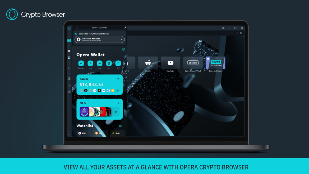 How to Set Up and Use the Opera Crypto Wallet