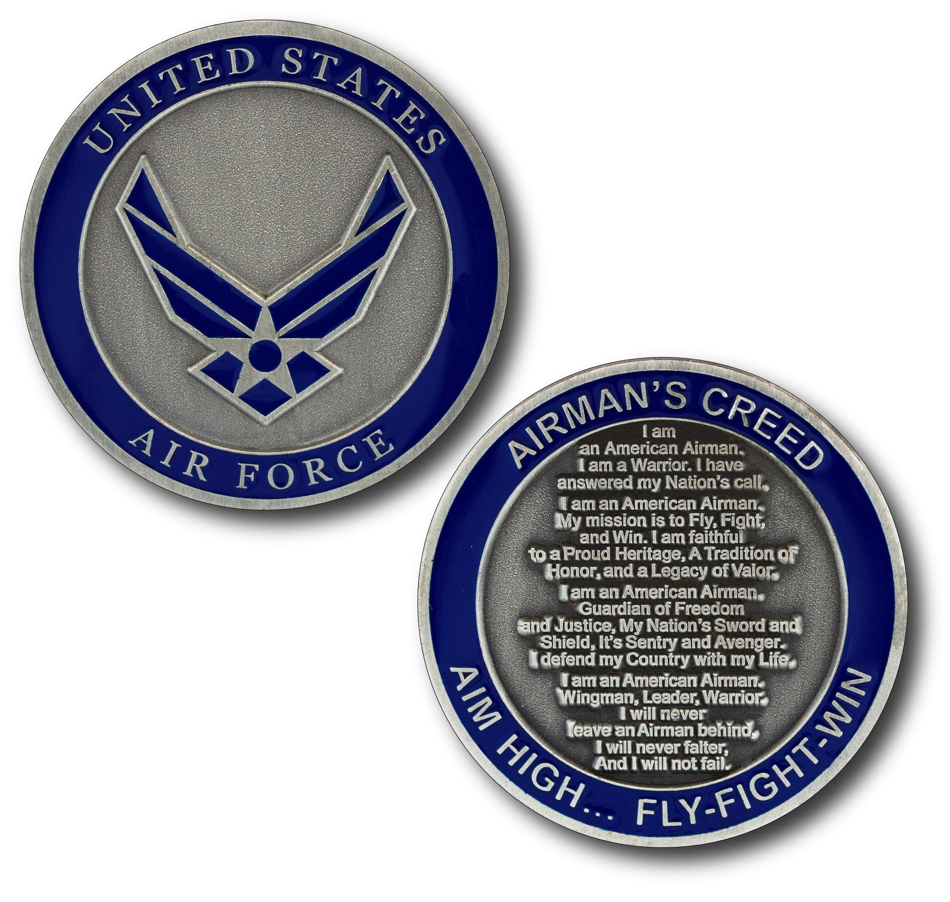 Custom Air Force Challenge Coins - Signature Coins