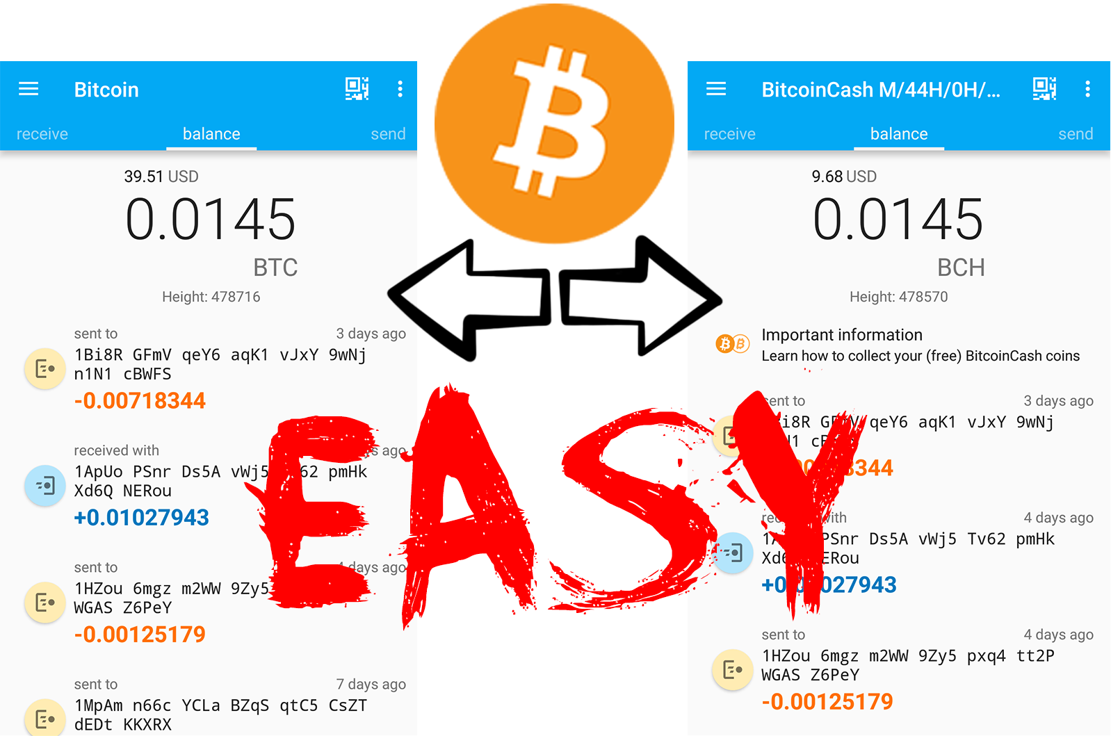 Adding and Withdrawing Bitcoins from your Paper Wallet