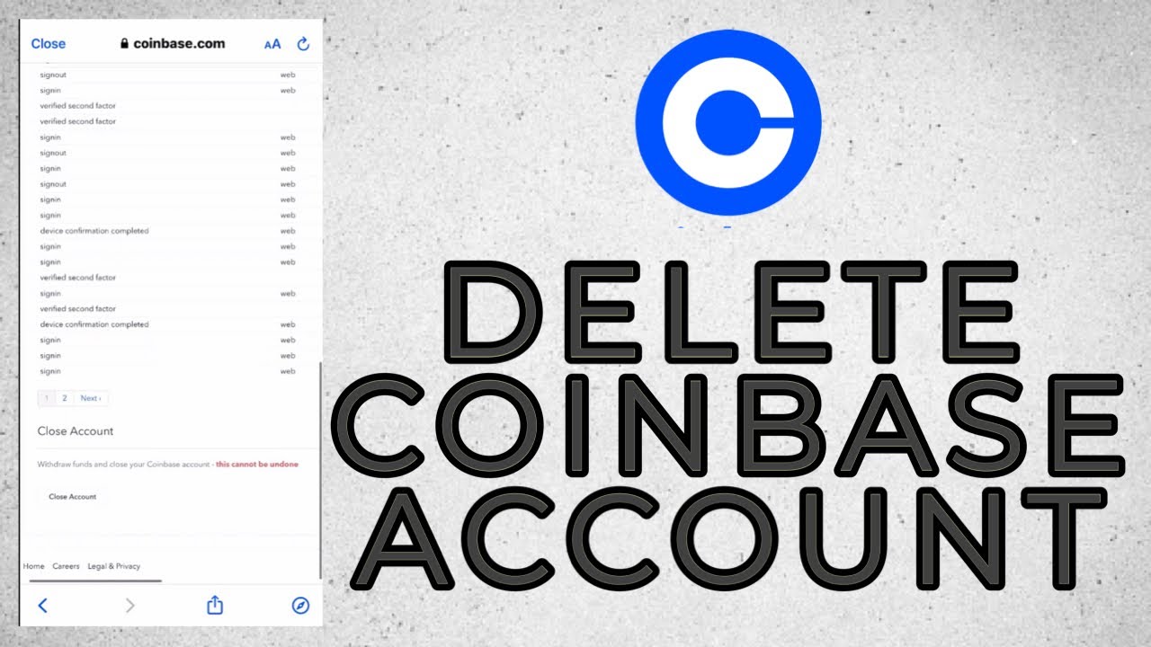 THIS is how to PERMANENTLY delete a Coinbase account [ ]