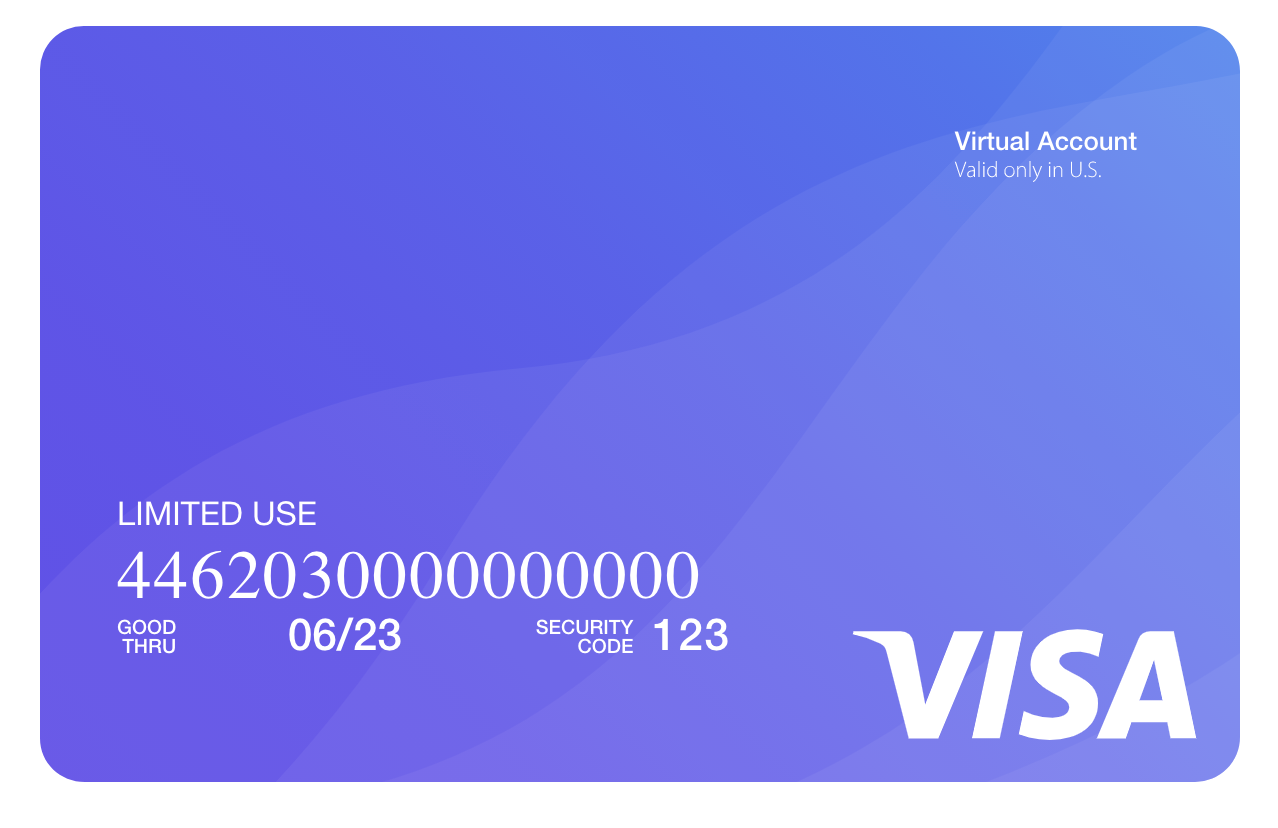 Home - Visa Virtual Account