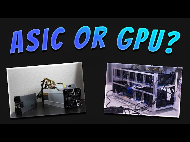 ASIC vs GPU Mining in 