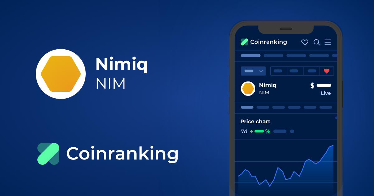 Nimiq Price Today - NIM to US dollar Live - Crypto | Coinranking