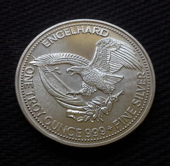 Engelhard Silver Prospector 1 oz Fine ( Eagle) - SKU #