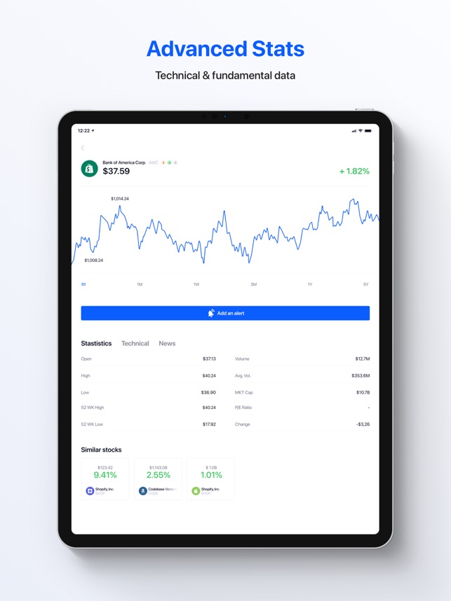 ‎Stock Events Market Tracker on the App Store