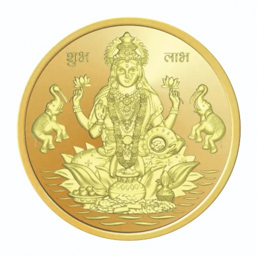 1 Gram Laxmi Gold Coin | Spiritual Gifts