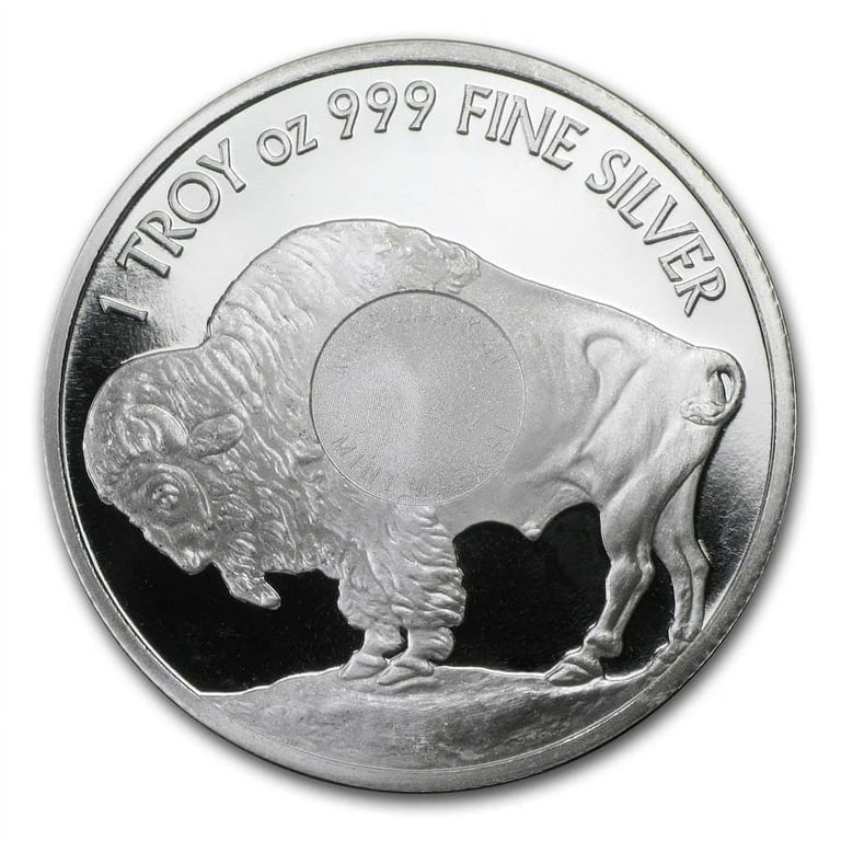 Compare prices of 1 oz Buffalo Silver Round from online dealers