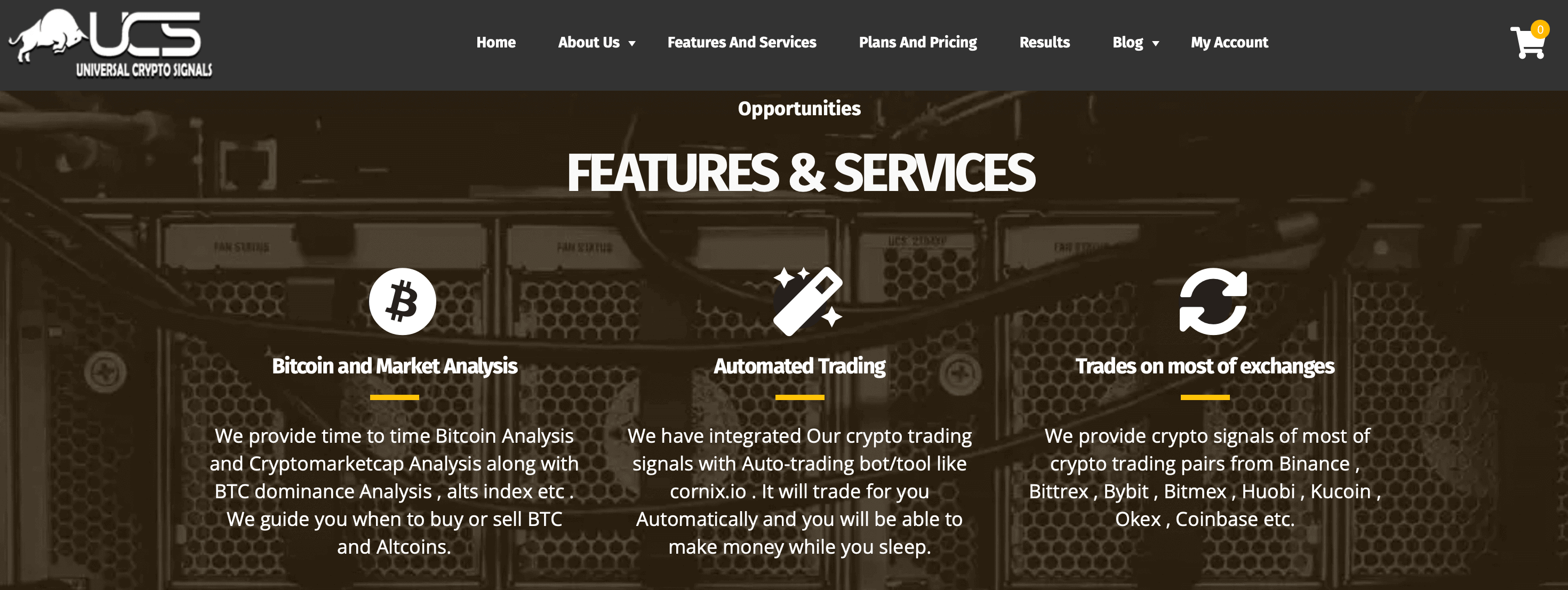 Universal Crypto Signals - Company Profile - Tracxn