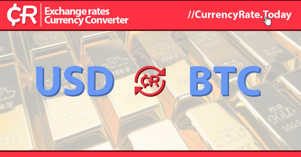 Convert BTC to USD ( Bitcoin to United States Dollar)