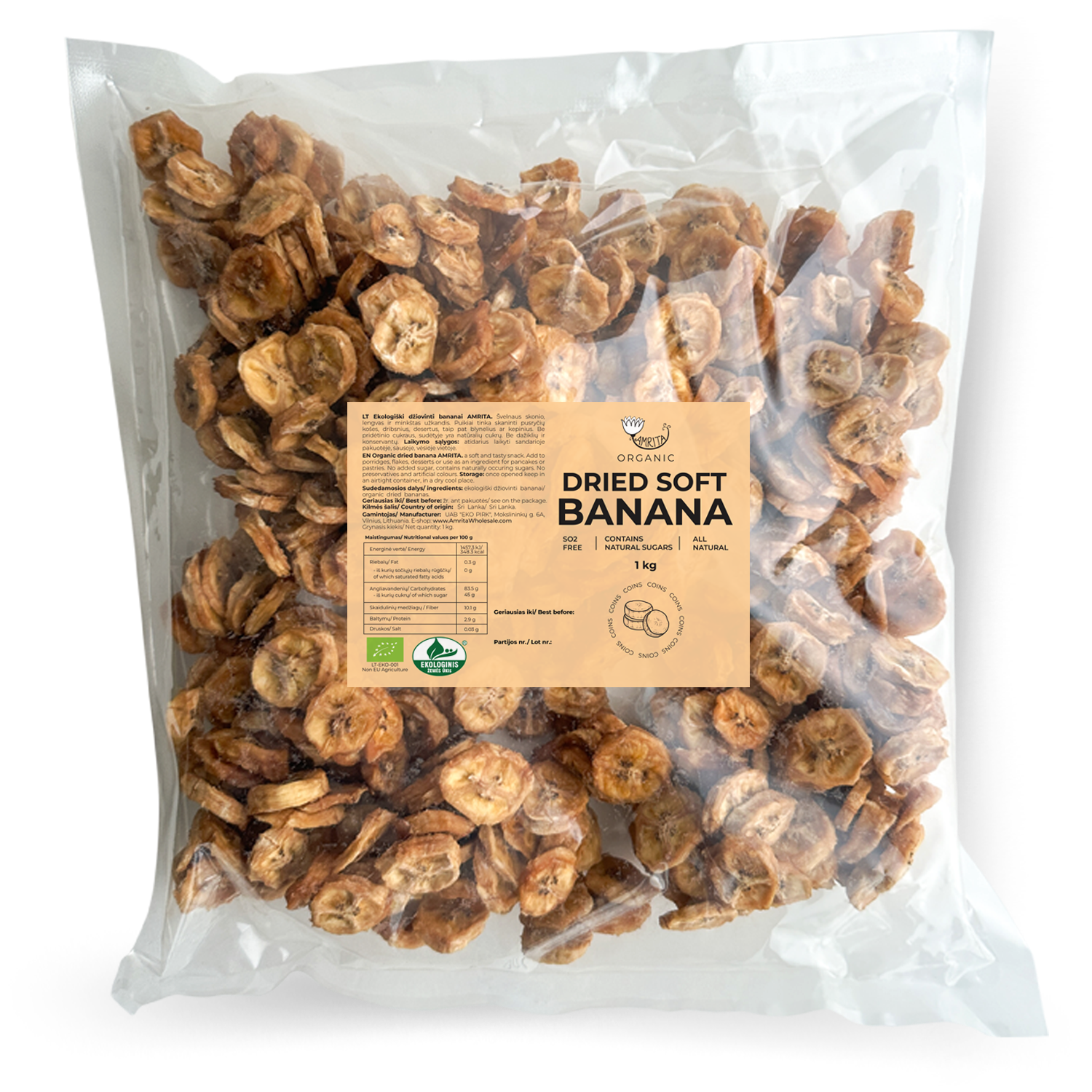 Looking for quality organic dehydrated banana coins at wholesale prices? — NutriCraft