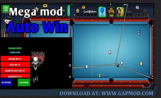 8 Ball Pool MOD APK (Menu: Long line/Anti-ban) Download