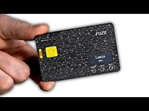 Fuze Card: Your Whole Wallet in One Card | Indiegogo