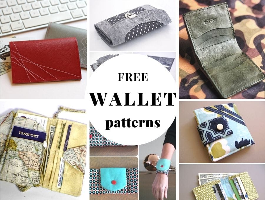 How to Sew a Felt Wallet / Purse. Tutorial ~ DIY Tutorial Ideas!