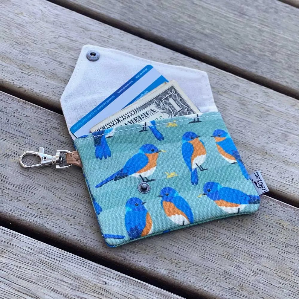 Brenno - Blue bird/Street Art - Wallet - Ludovico Marabotto