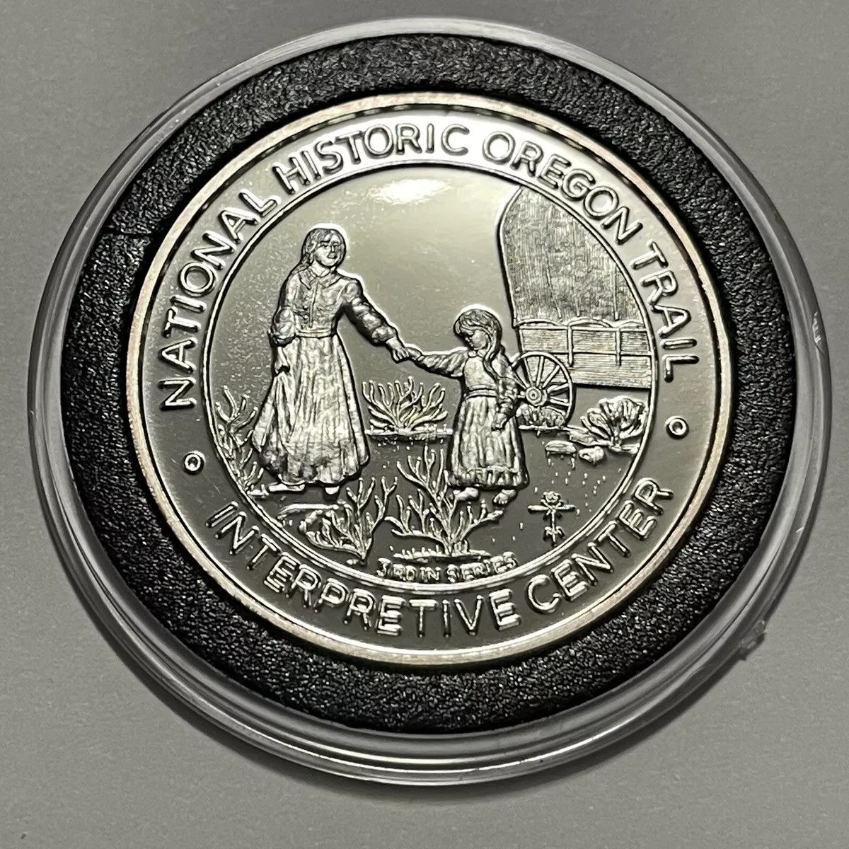 S 50C Oregon Trail Memorial Commemorative Silver Half Dollar NGC AU58 Coin | Coin Exchange NY