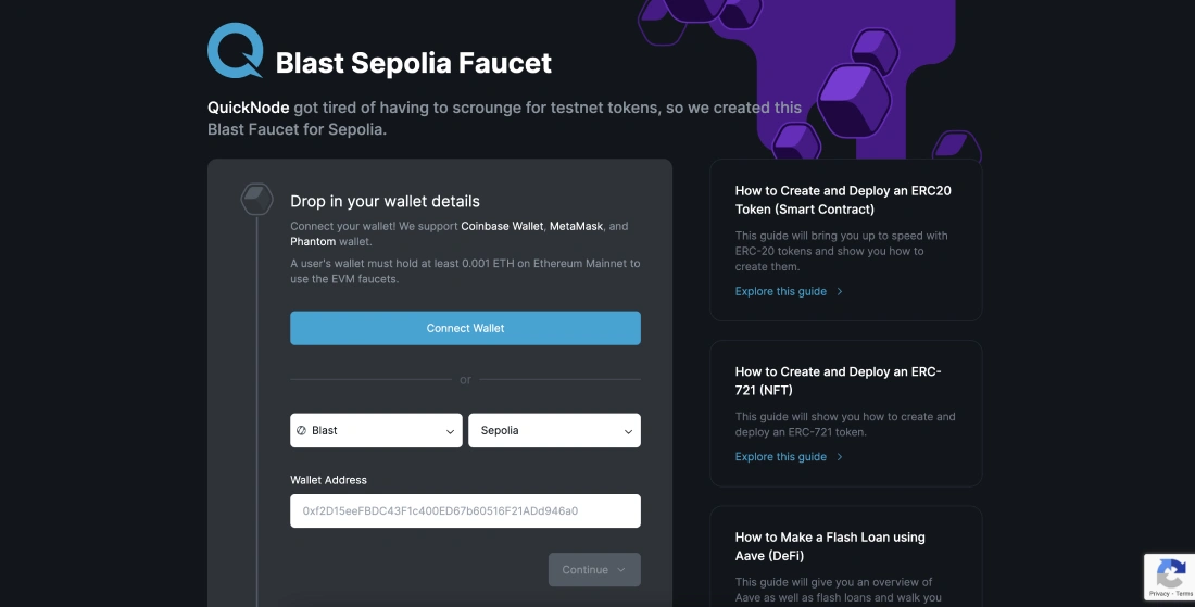 Ethereum Sepolia Testnet Faucet - Bware Labs