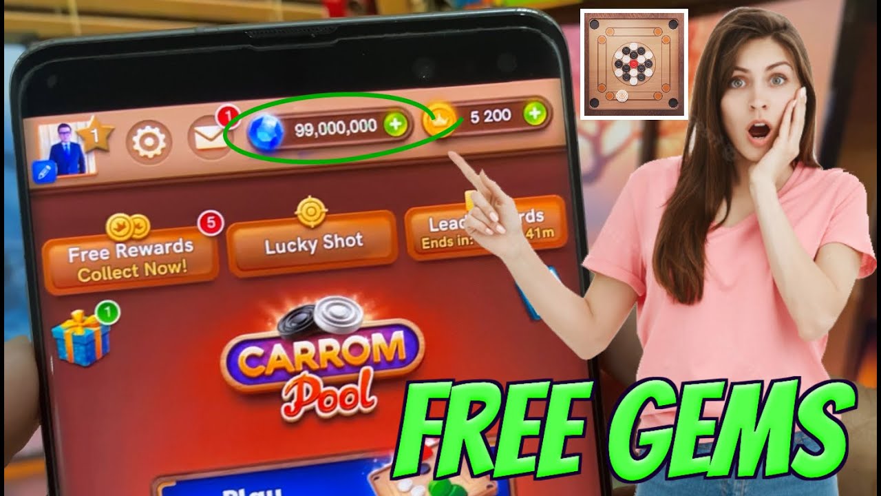 ⭐Generator Coins And Gems Free For Carrom Pool: Disc Game