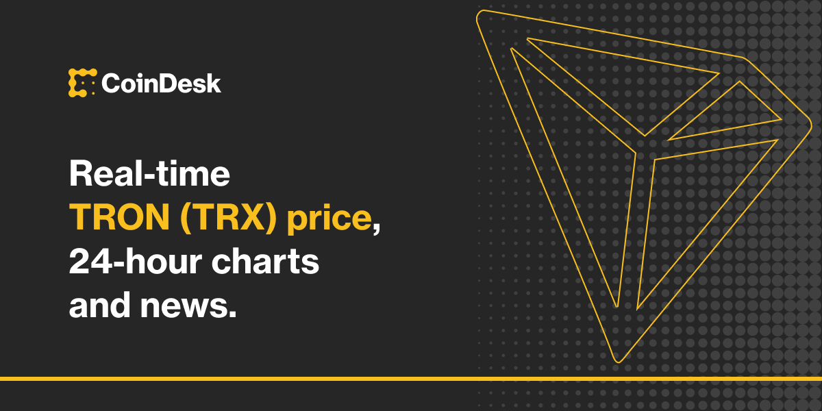 TRON price today, TRX to USD live price, marketcap and chart | CoinMarketCap