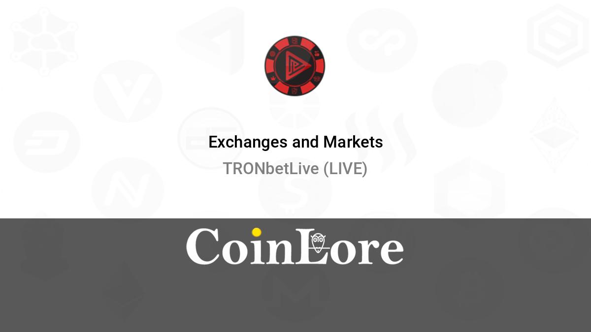 TRONbetLive (LIVE) Price Prediction for - - - - BitScreener