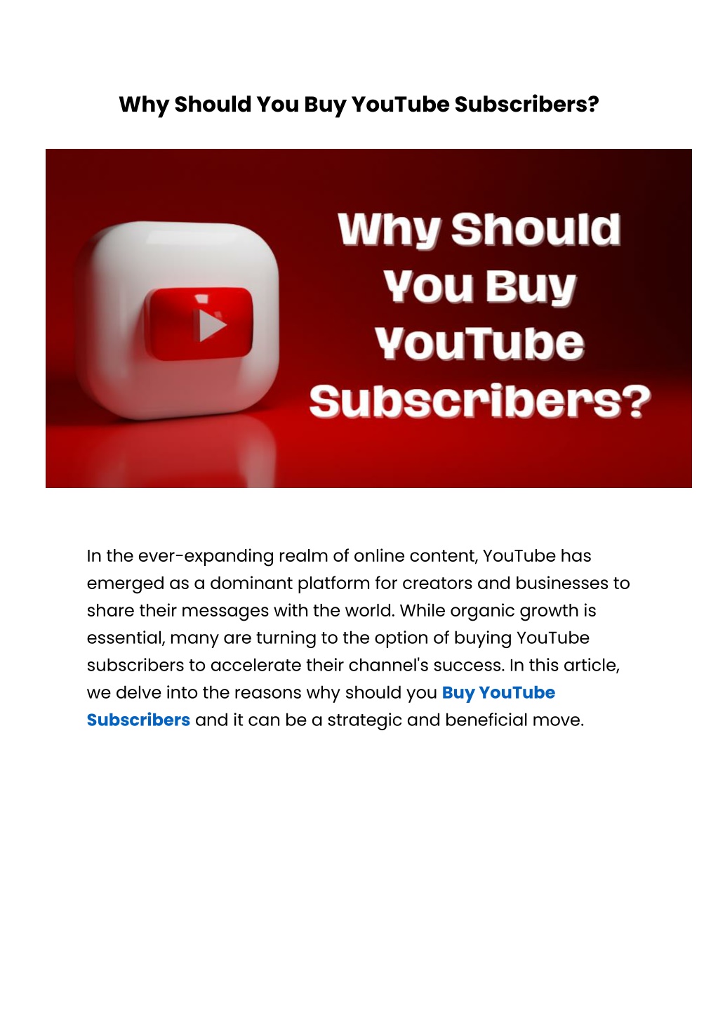 Buy Organic YouTube Views: Pay for Organic YT Views ✅