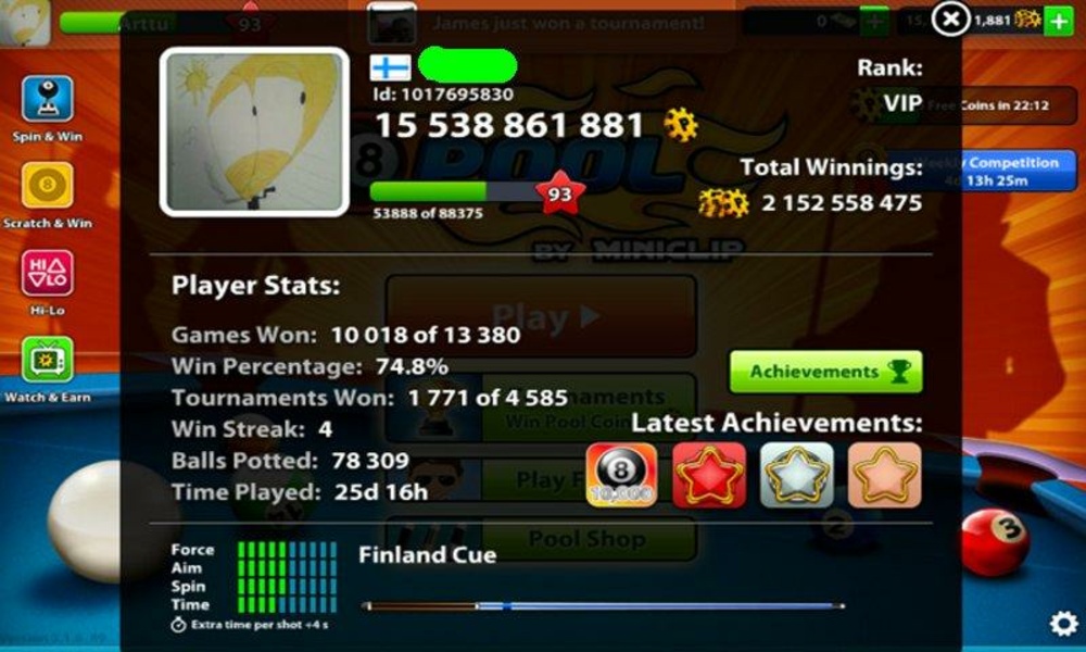 Download Unlimited Coins For 8 Ball Pool for Android | coinlog.fun