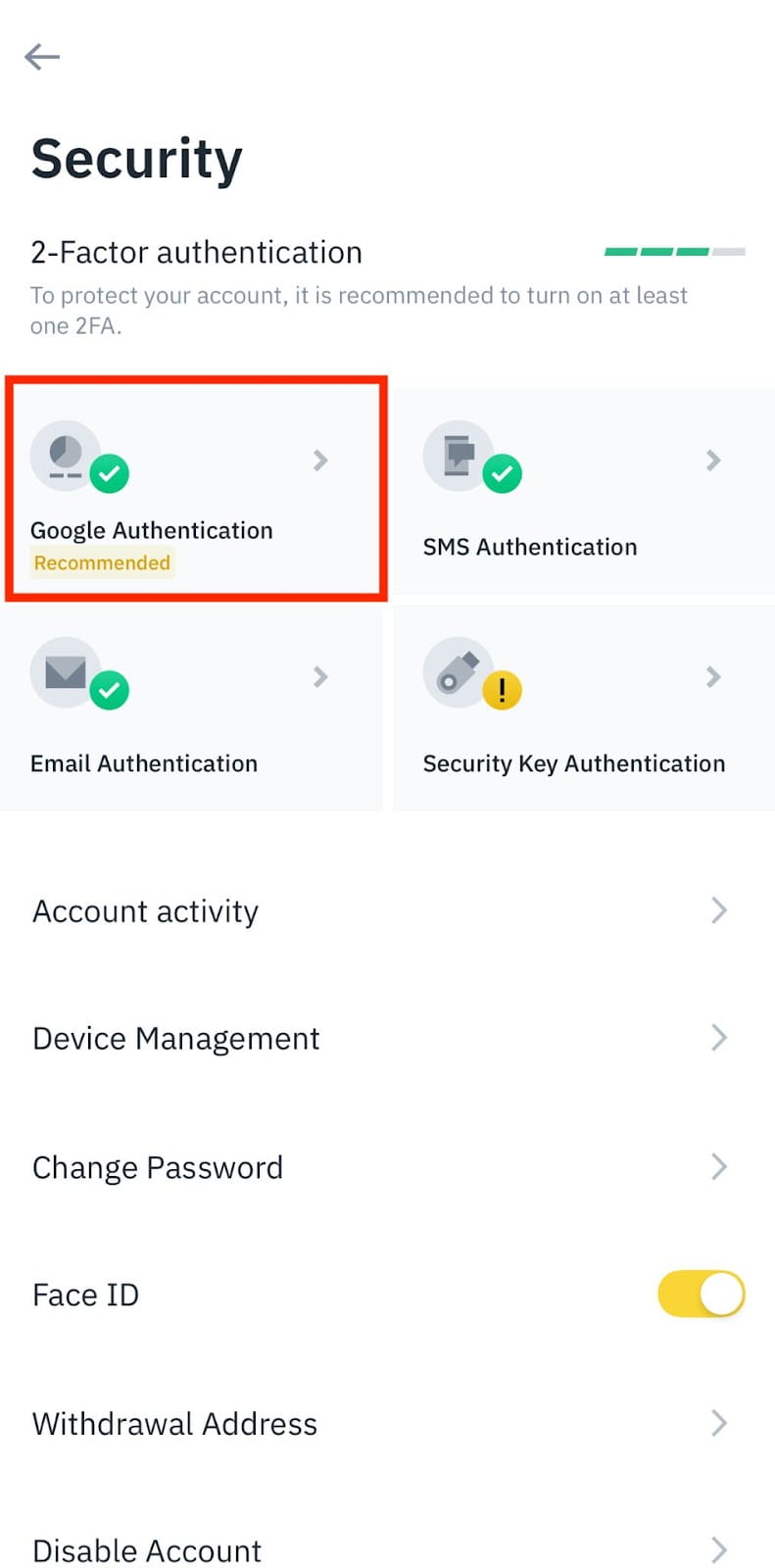 Binance How to Enable Google Authenticator for Withdrawals « Smartphones :: Gadget Hacks