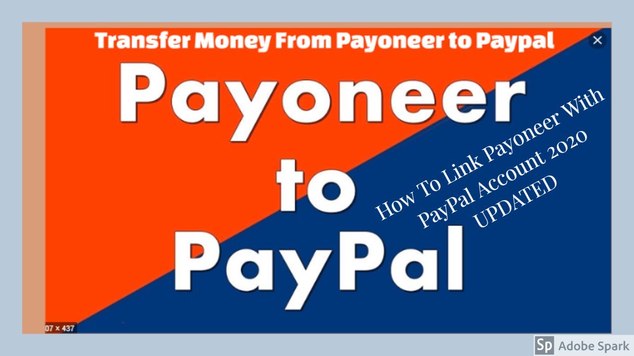 Payoneer account with PayPal - PayPal Community