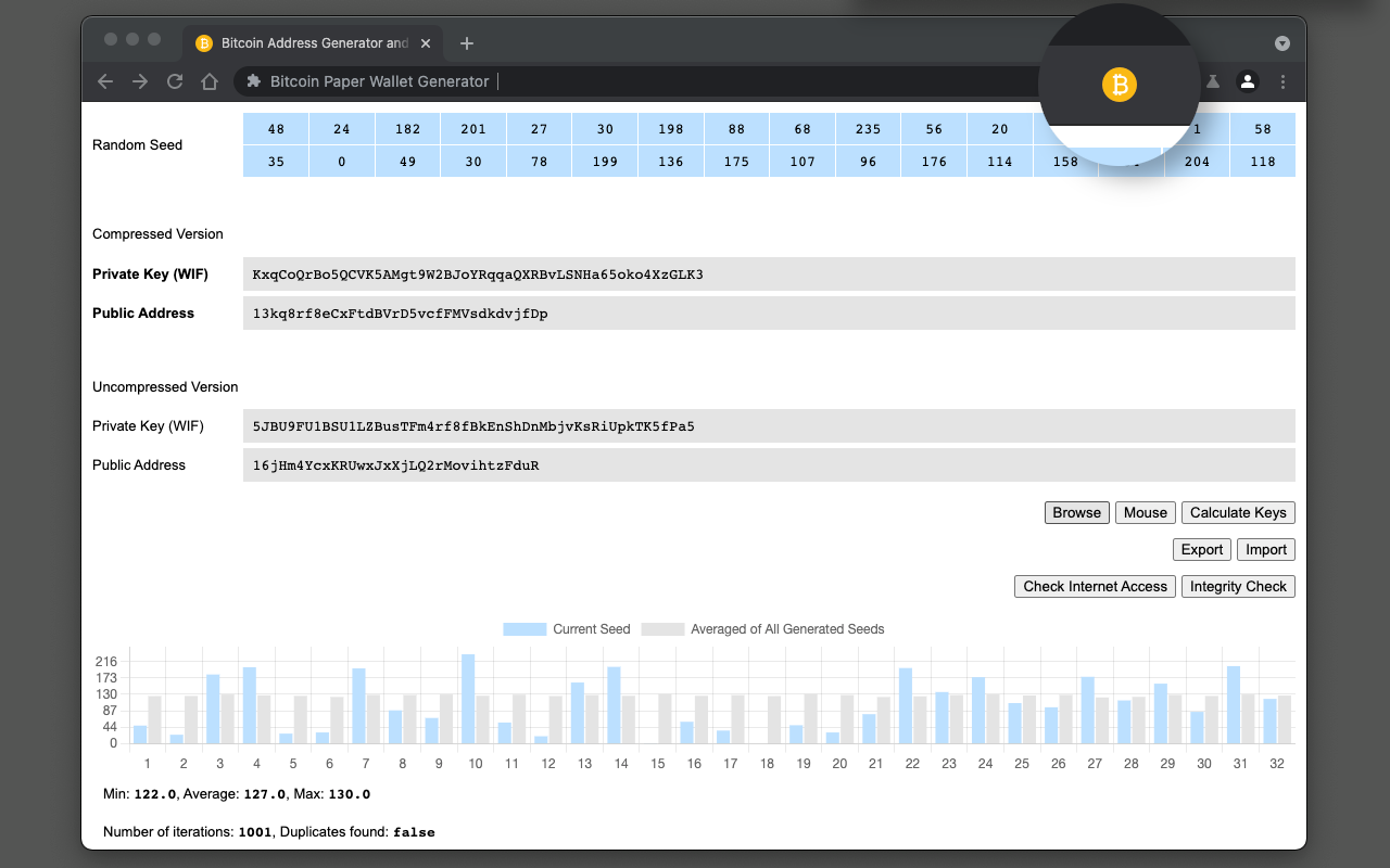 Fake Bitcoin Address Generator - Randommer