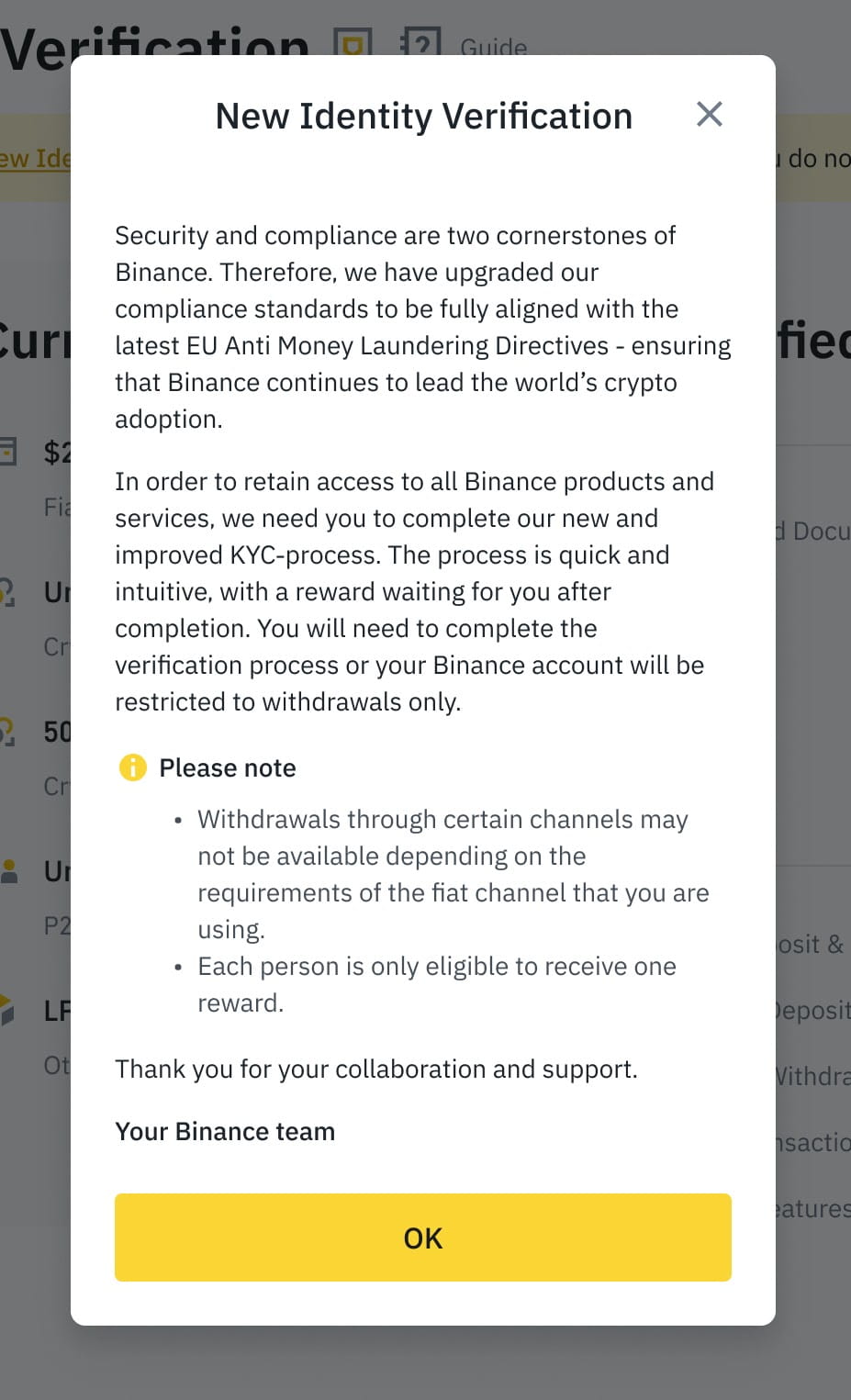 Binance Address Verification Failed? Here's How To Fix In 