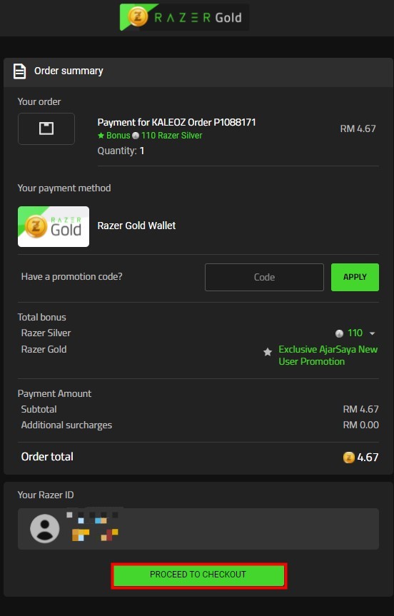 Razer Gold Gift Cards - GamerShopBD