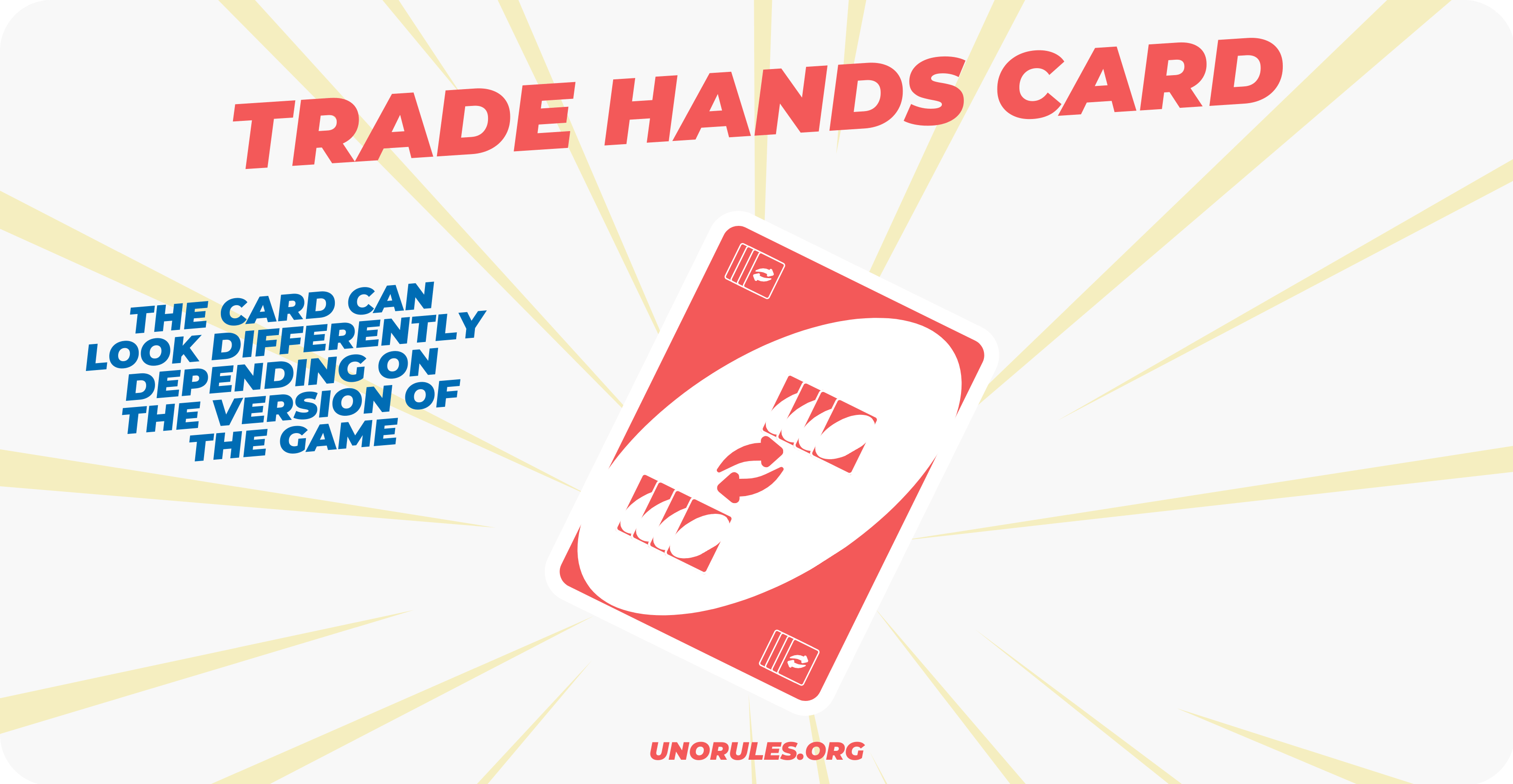 UNO Swap Hands Card: How is it Played? | Group Games 