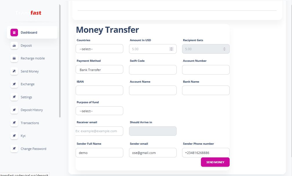 Wise Clone App | Launch Whitelabel Transferwise Clone