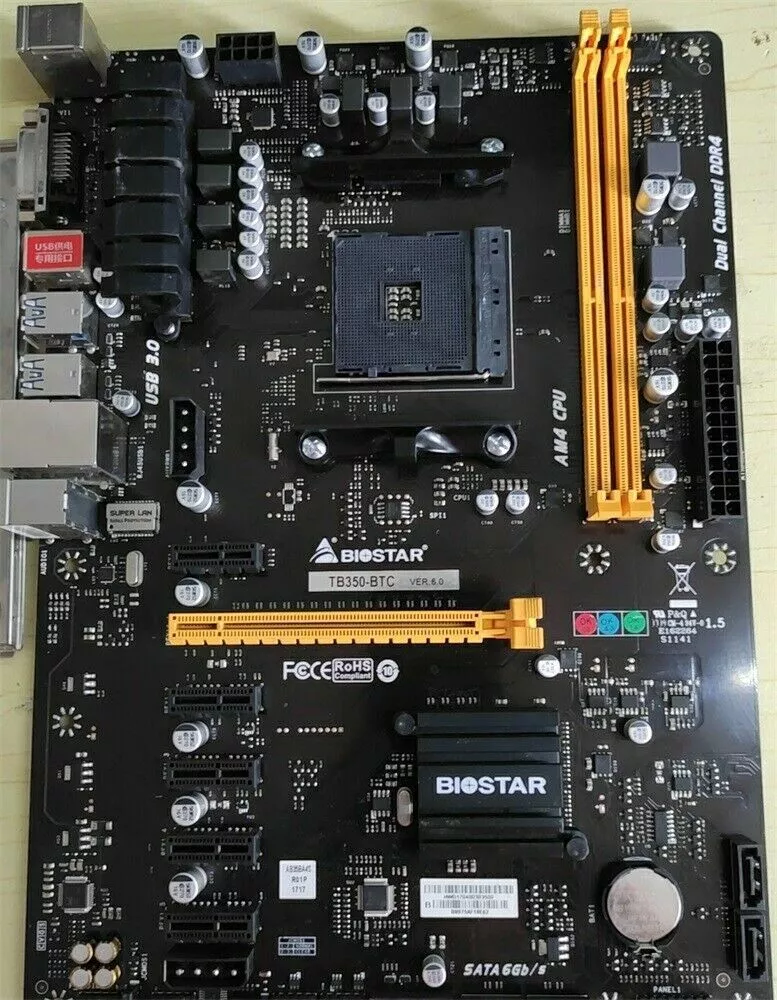 Biostar Digs In With New AMD AM4 Crypto Mining Motherboard | Tom's Hardware