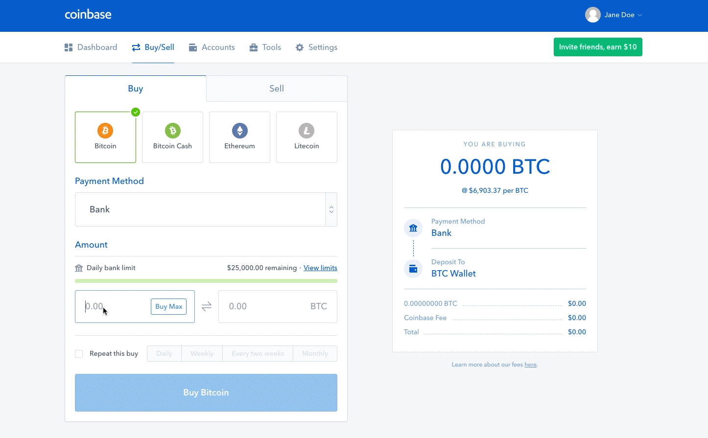 How to Open a Coinbase Account - Early Investing