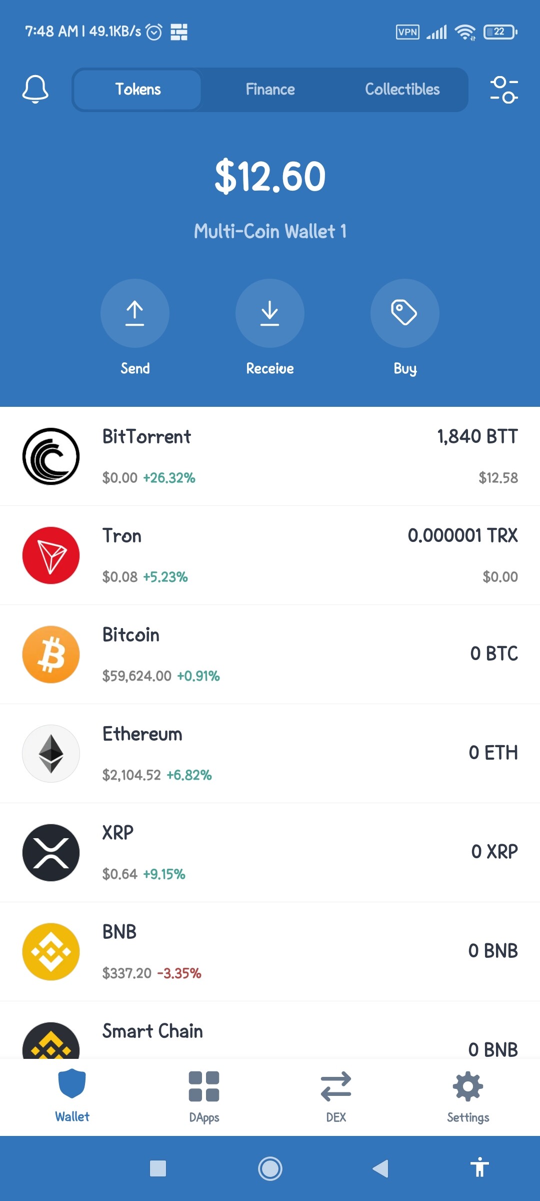 Bittorrent (BTT) Wallet | coinlog.fun Wallet