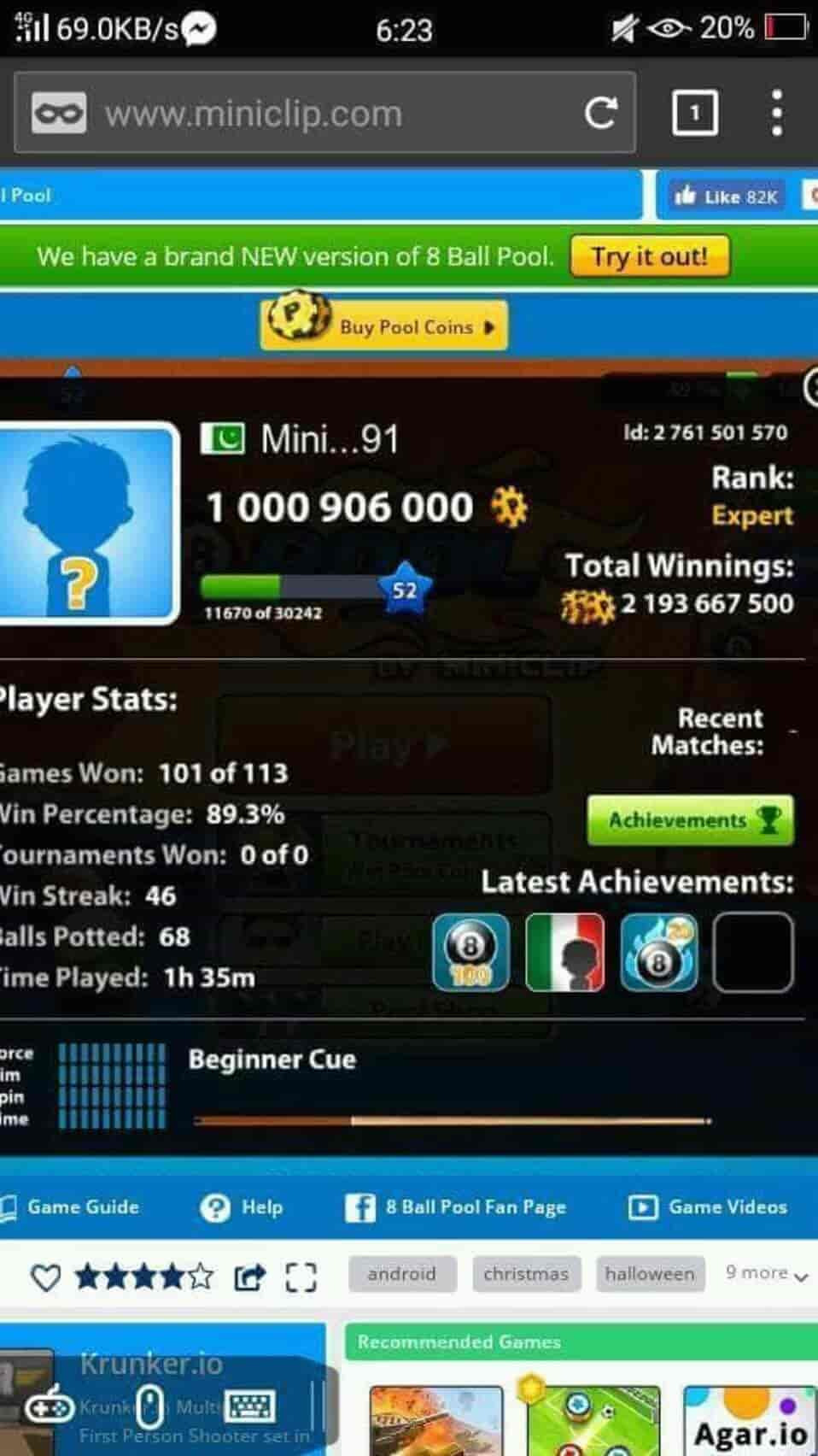 8 Ball Pool Coins Seller | Sub Milega