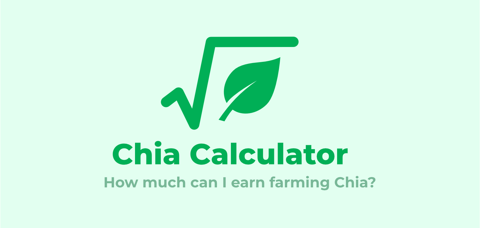 Chia (XCH) Farming Calculator | XCHscan