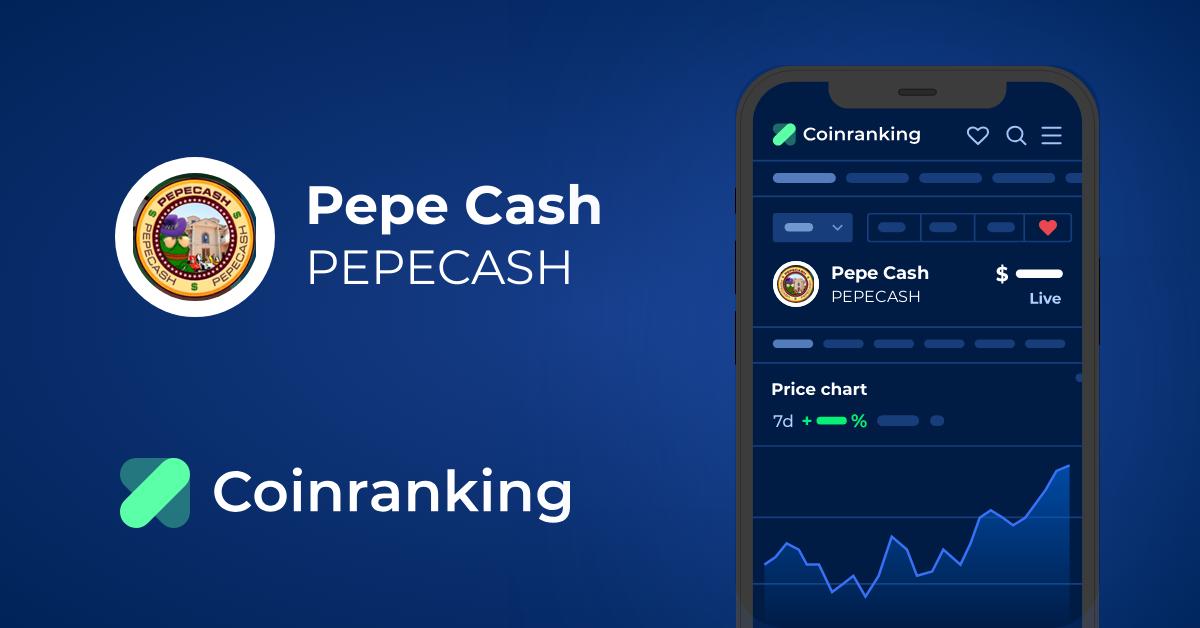 Convert 1 PEPECASH to USD (PEPECASH to US Dollar) - BitScreener