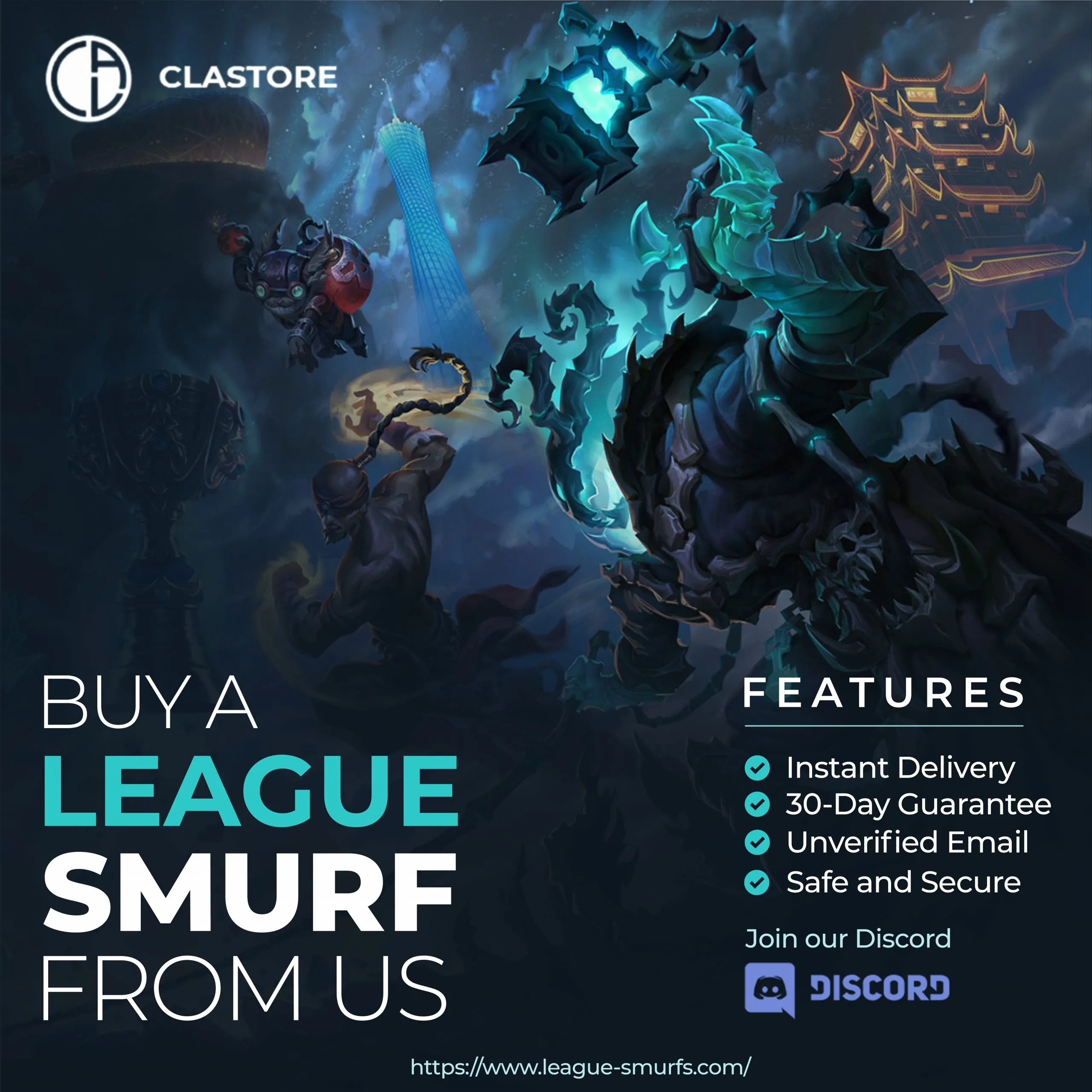 Gee Smurfs #1 League of legends store!