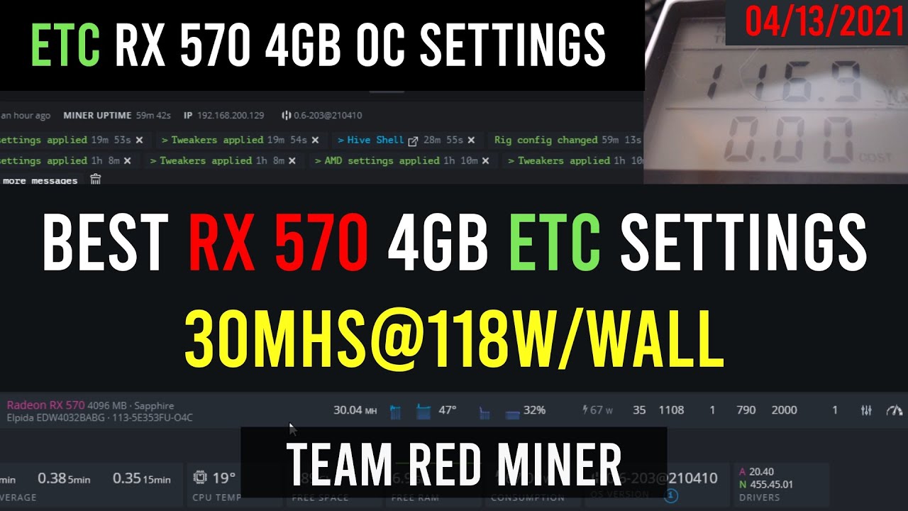 ⛏ AMD RX 8GB Mining Performance and Hashrate | Kryptex