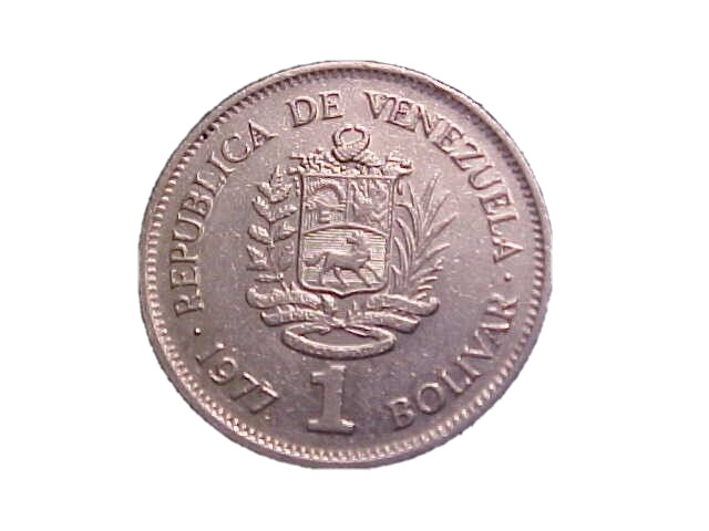 1 bolívar , Venezuela - Coin value - coinlog.fun