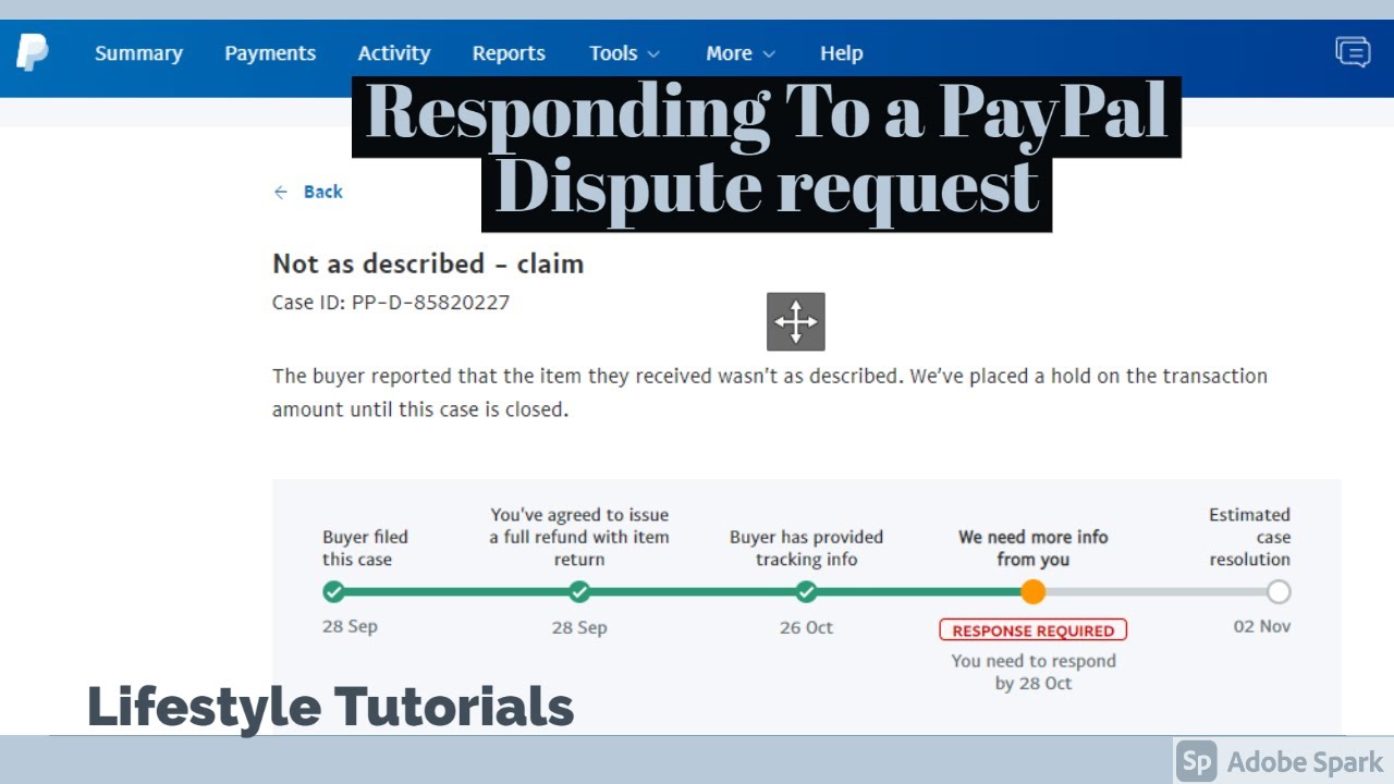 How to respond to a dispute, claim or chargeback | PayPal US