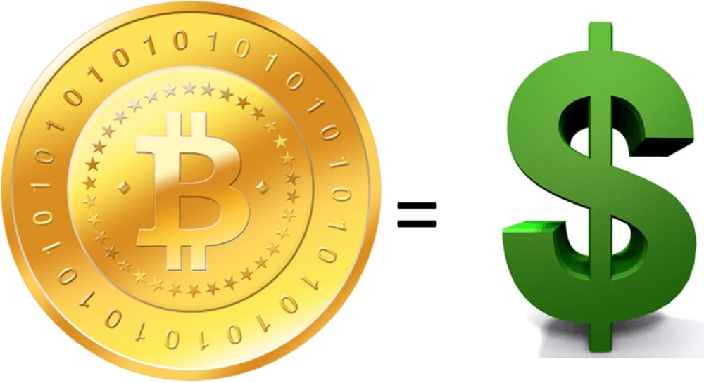 1 BTC to USD - Bitcoins to US Dollars Exchange Rate