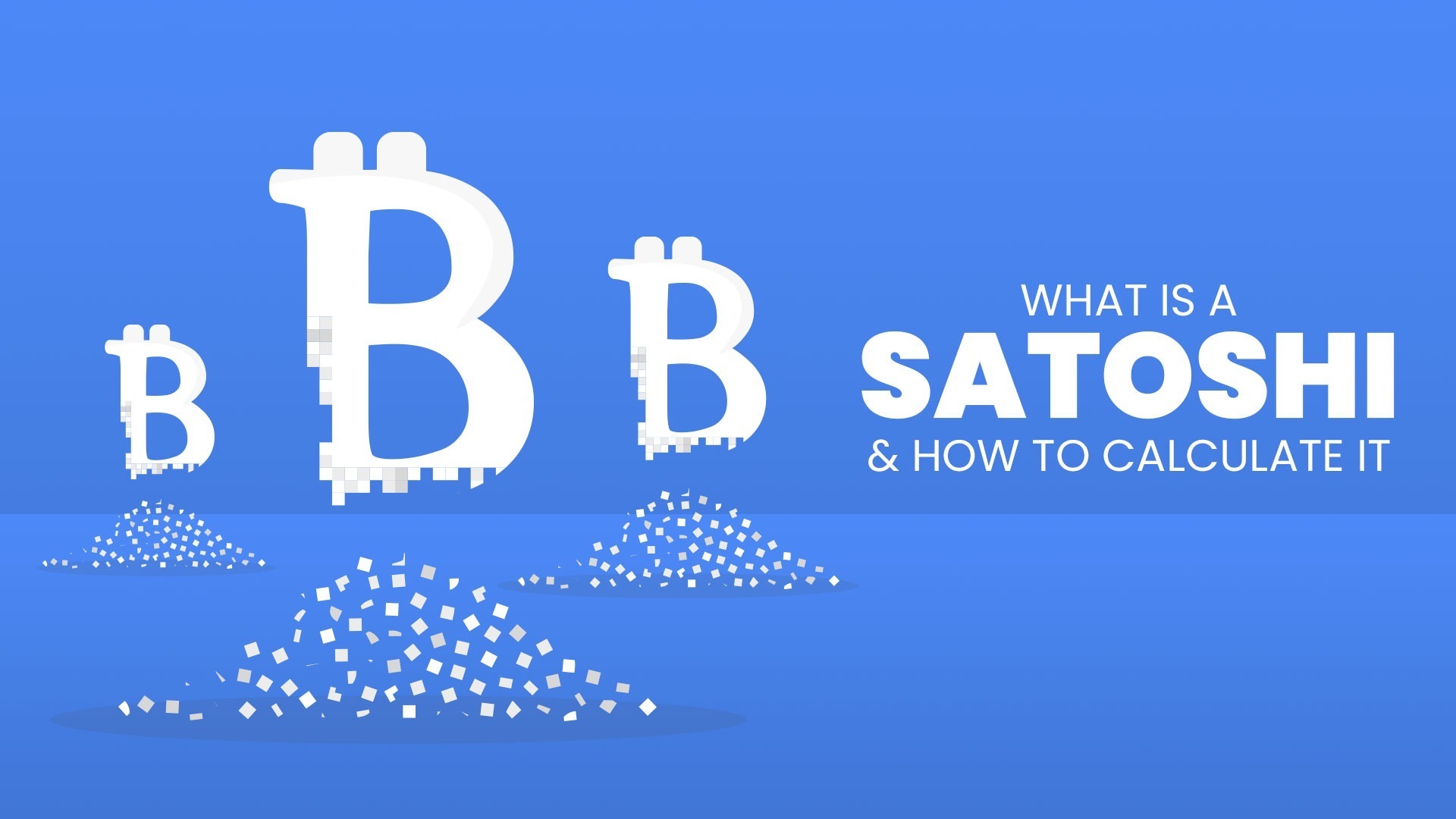 BTC to SATS converter - Bitcoin to Satoshi calculator