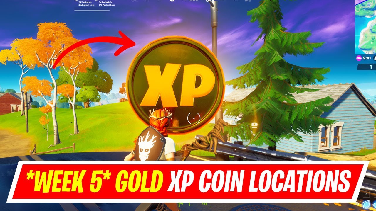 Fortnite Season 4 Week 5 XP Coins - Pro Game Guides