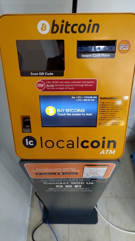 Localcoin Bitcoin ATM - Target Fuel, Donald St, Ottawa, ON - MapQuest